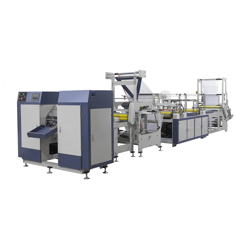 SWCS-800 Fully Automatic Drawstring Garbage Bag Making Machine